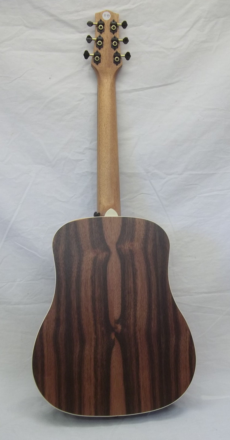 Madera Select : SideKick mini-acoustic guitar : Striped Ebony