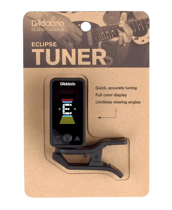 D'addario Eclipse Chromatic headstock guitar tuner