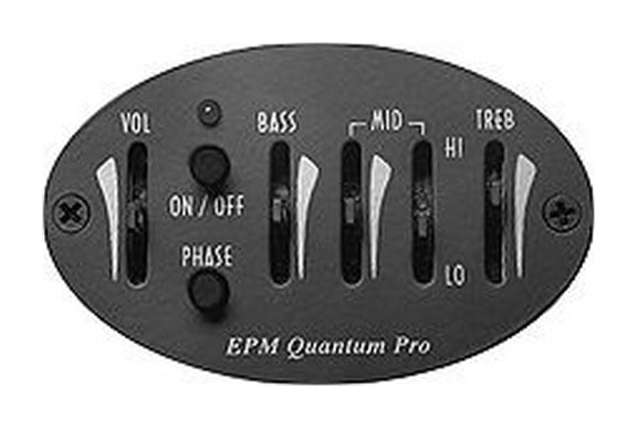 Pickups : EPM Quantum : acoustic under saddle system