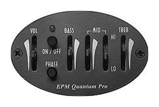 Pickups : EPM Quantum : acoustic under saddle system