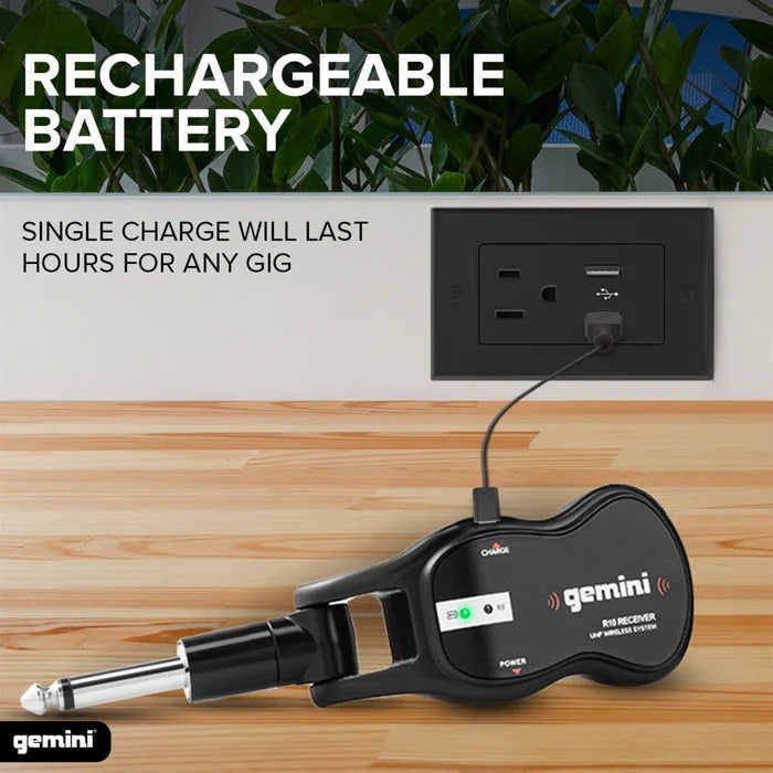 Gemini GMU-G100 guitra wireless package