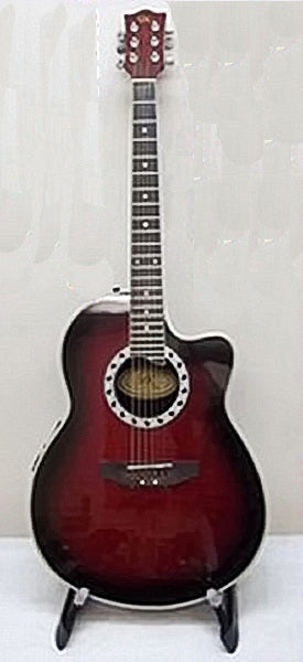 Roundback acoustic-electric guitar by GK Guitars