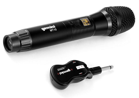 Gemini GMU-M100 wireless handheld mic system