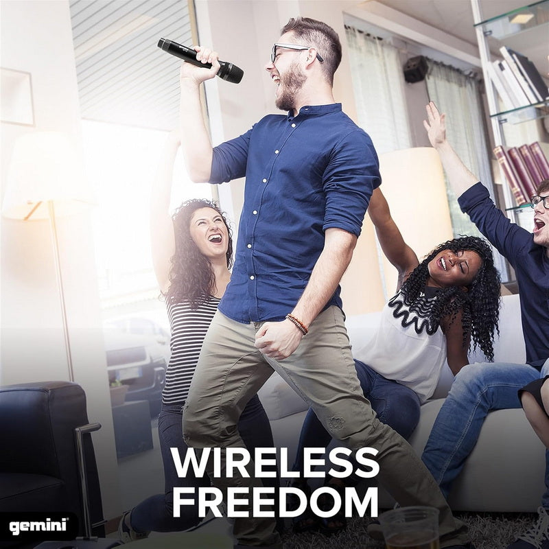 Gemini GMU-M100 wireless handheld mic system