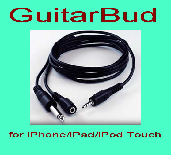 GuitarBud interface for I-phone/I-pad/I-pod Touch