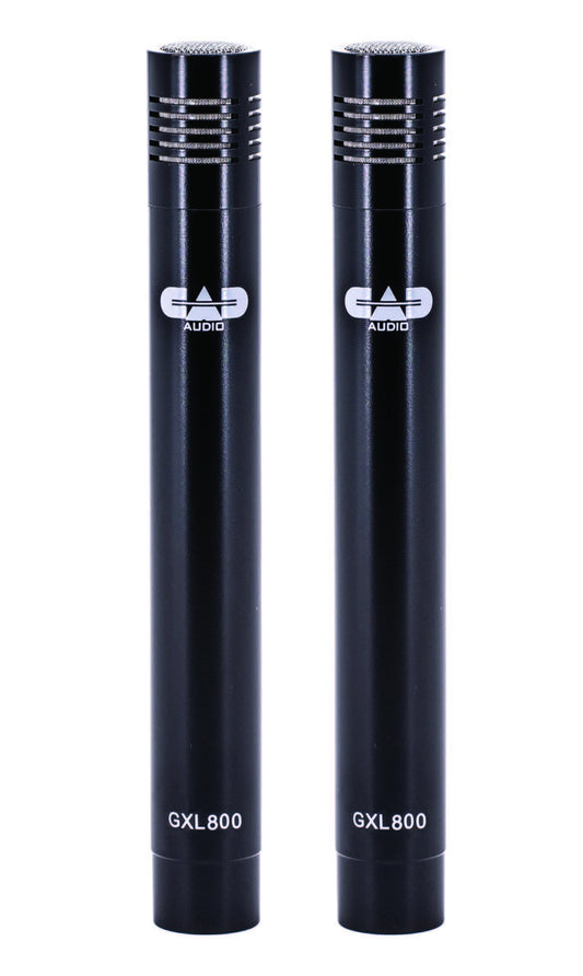 CAD GXL800 condenser microphones (pair)