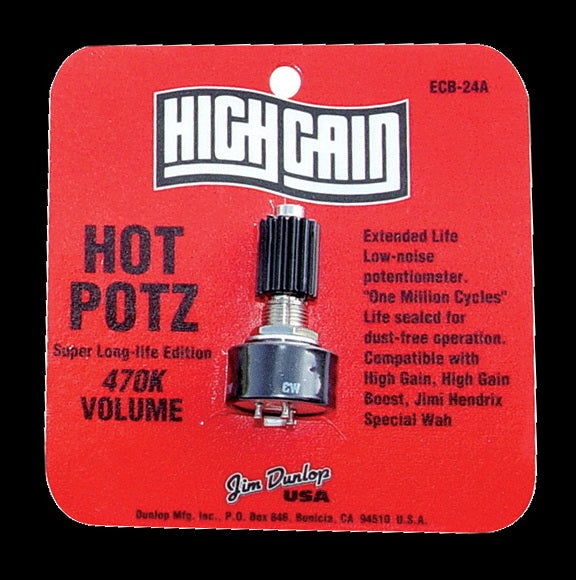 Parts; Dunlop Hotpotz (ECB24A) Volume potentiometer