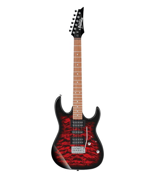 Ibanez GRX121 PLUS electric transparent red