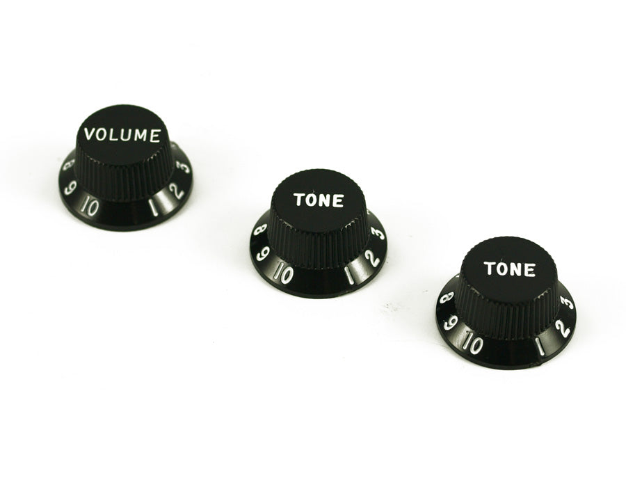 WD Parts : KB-240 three control knob set: black or white