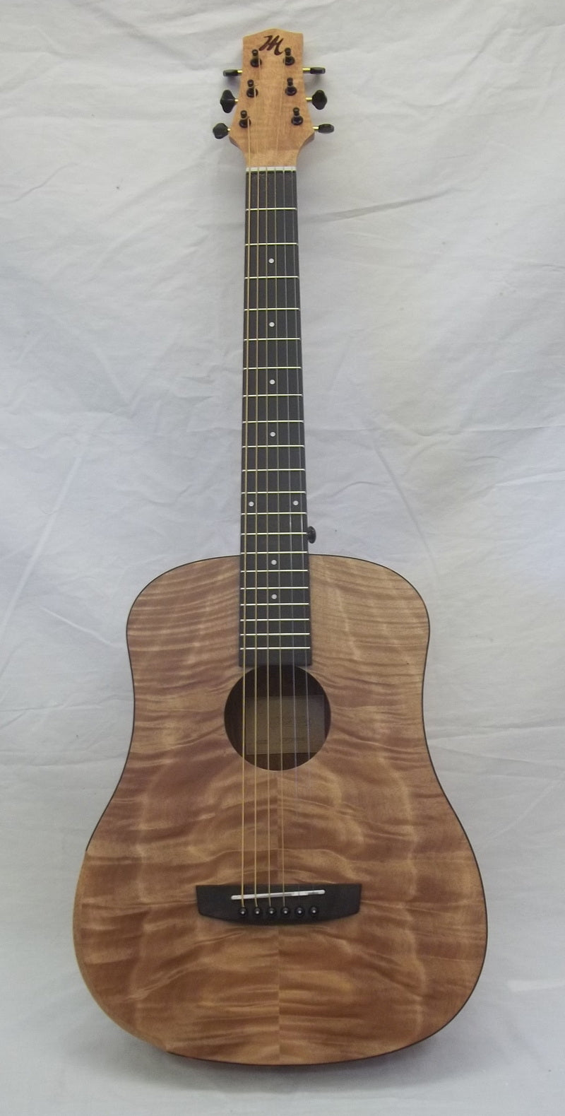 Madera Select : SideKick mini-acoustic guitar : Striped Ebony