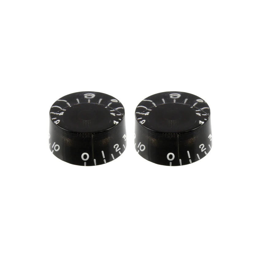 Allparts : PK 0130-023 Speed knobs pair : black : set of two