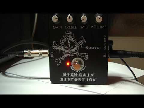 high gain distortion pedal Joyo High Gain distortion – Rainbow Music Shop