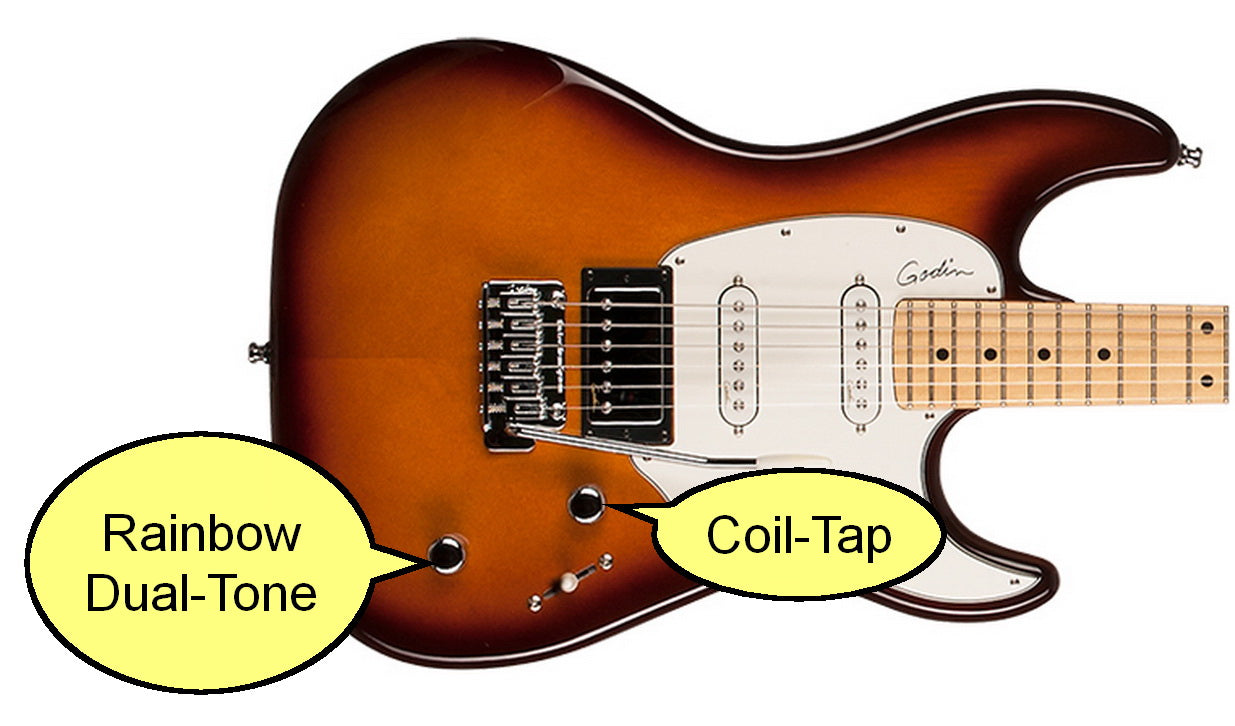 From The Vault : Godin Session Custom Sunburst matte finish