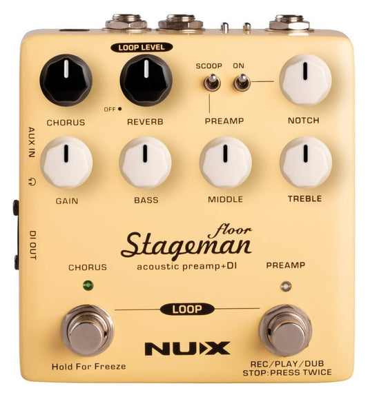 NUX StageMan acoustic pre-amp/MFX