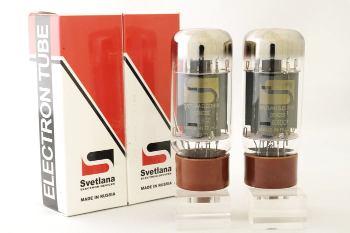 Tubes : 6L6GC Svetlana : PAIR : Output tubes