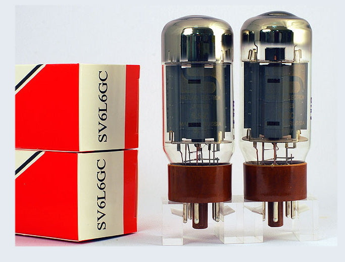 Tubes : 6L6GC Svetlana : PAIR : Output tubes