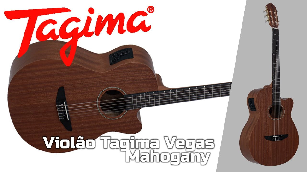 Tagima VEGAS nylon string acoustic-electric guitar