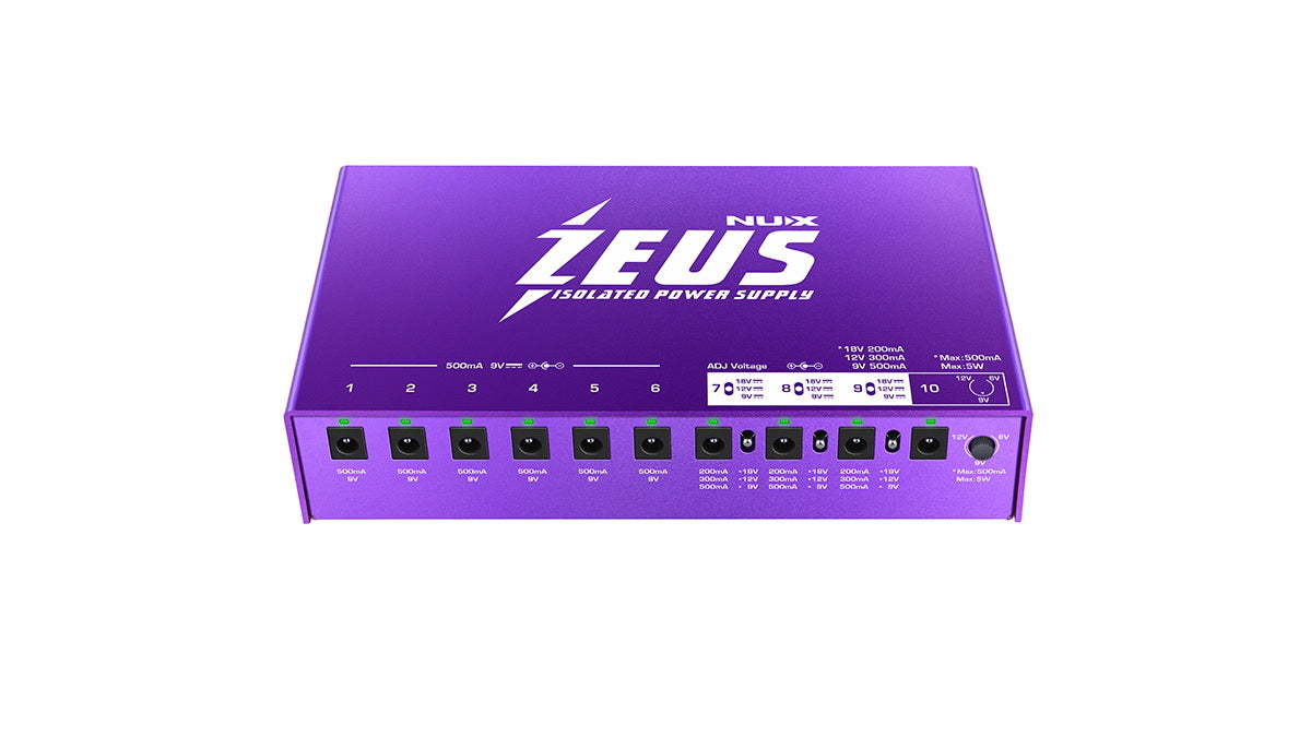 NUX Zeus Power Supply for pedalboards